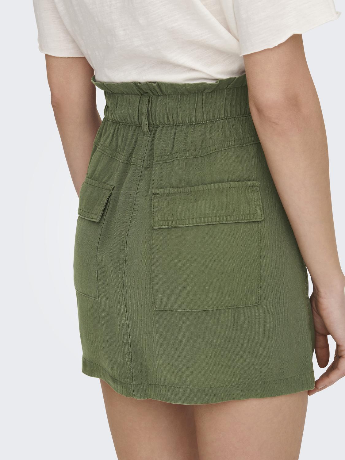 ONLOVA-ARIS LIFE HW CARGO SKIRT PNT