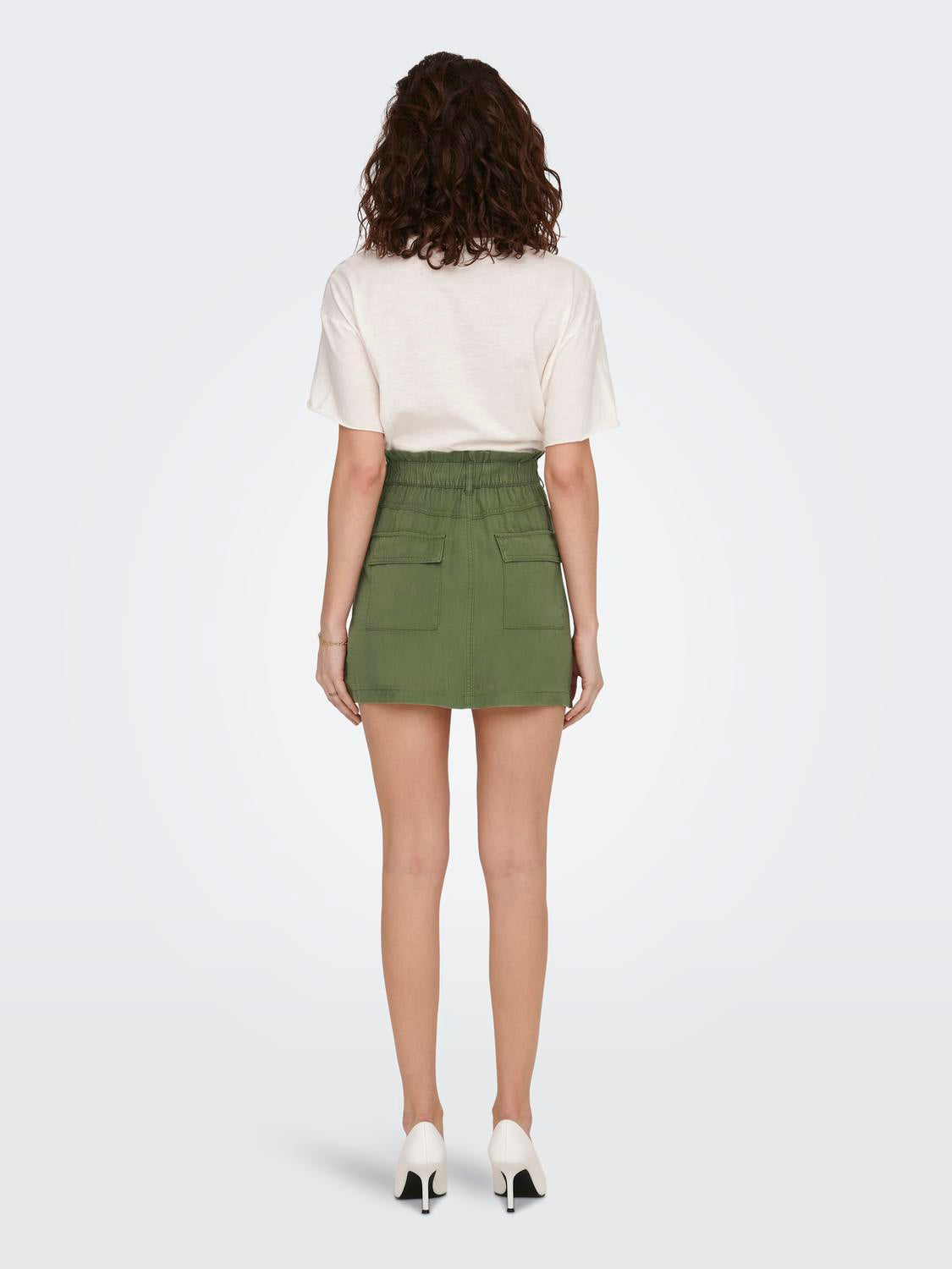 ONLOVA-ARIS LIFE HW CARGO SKIRT PNT