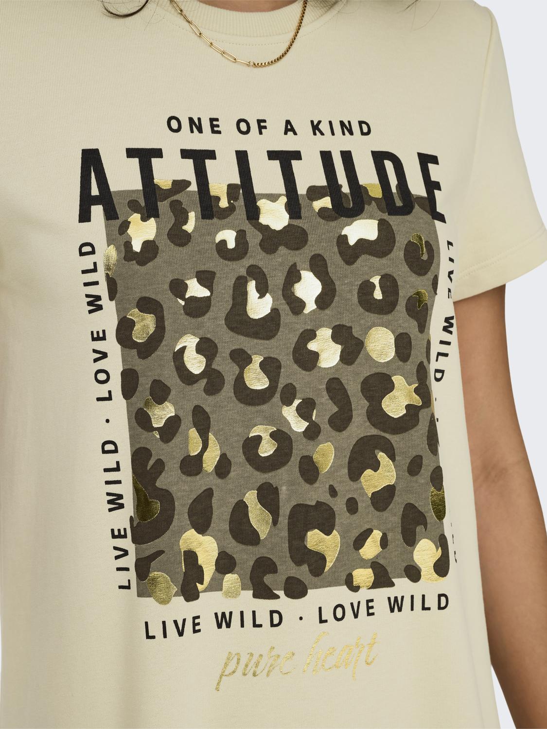 ONLFRIDA S/S WILD DRESS BOX UB SWT