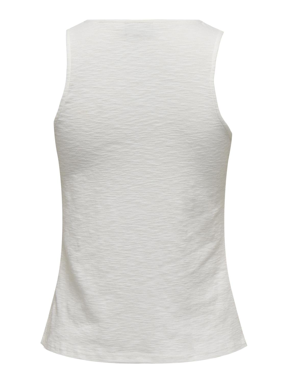 JDYAMY S/L KNOT TANK TOP JRS