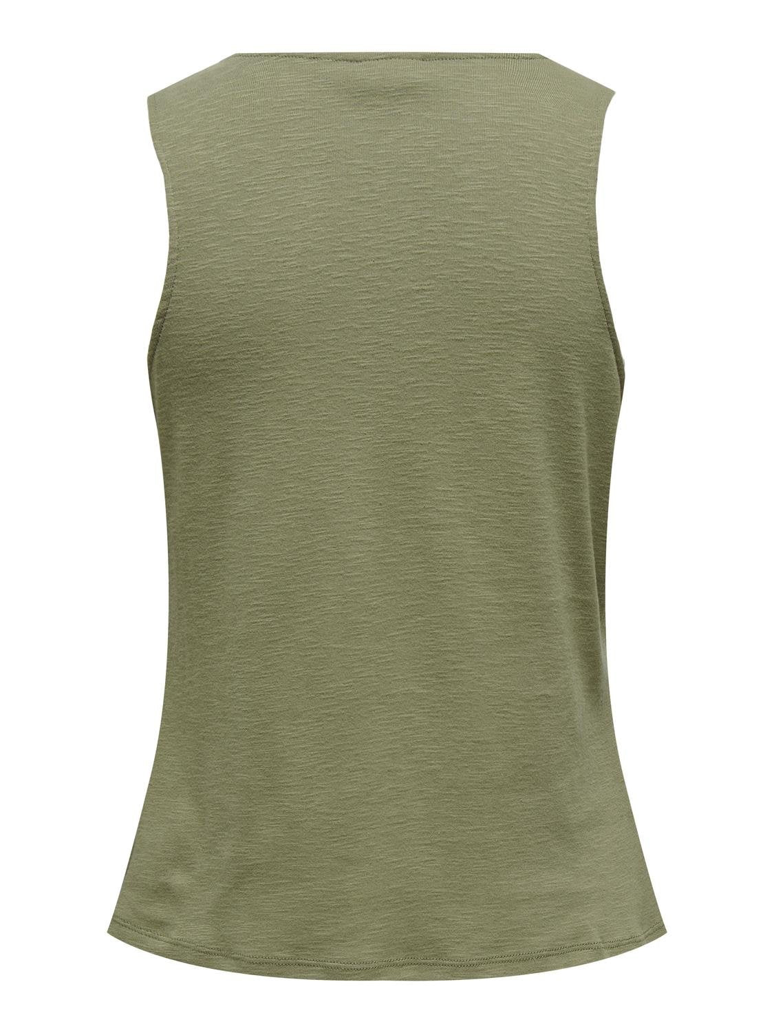 JDYAMY S/L KNOT TANK TOP JRS