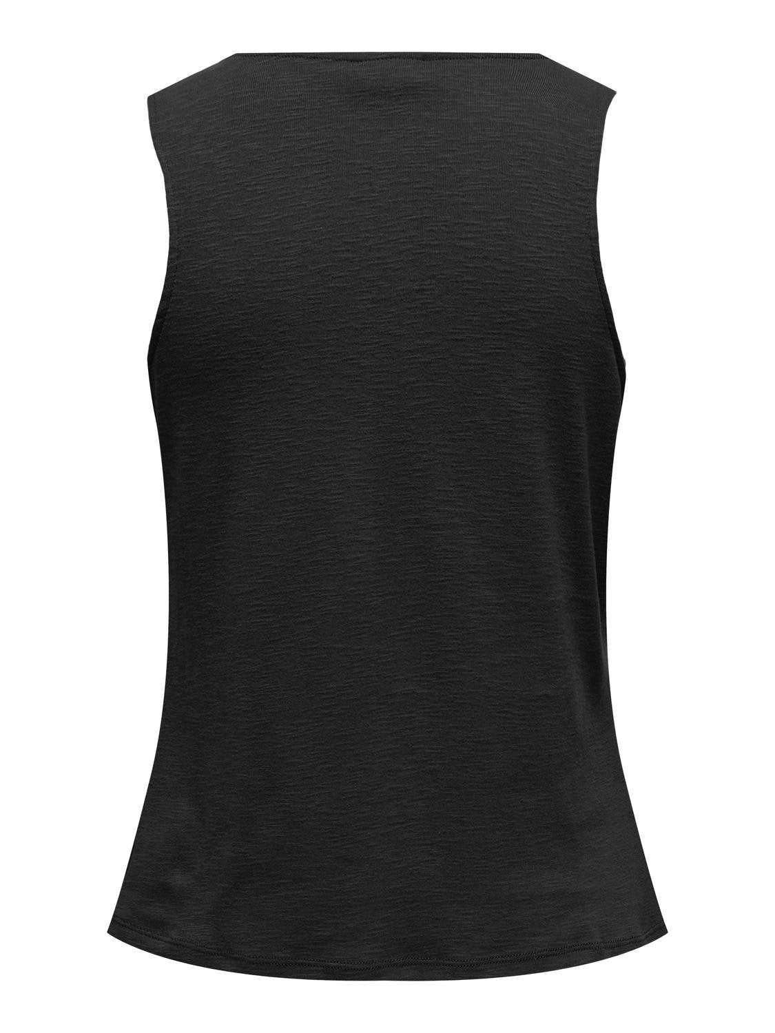 JDYAMY S/L KNOT TANK TOP JRS