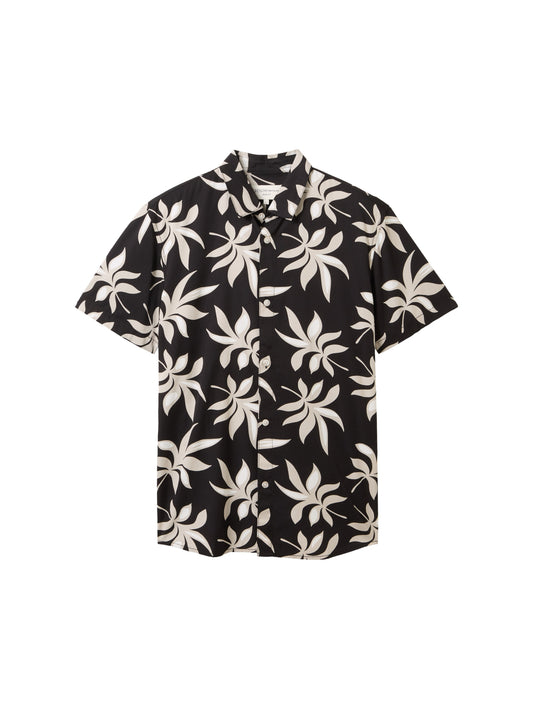 Kurzarmhemd mit Allover Print