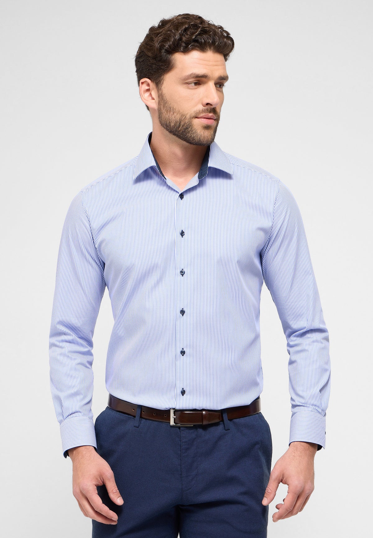 Hemd Twill Langarm