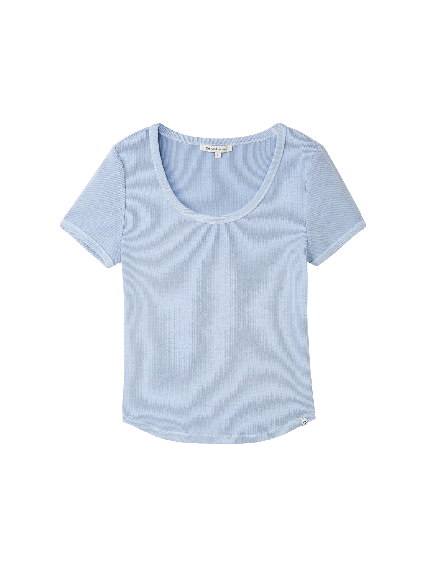 T-Shirt aus Ripp