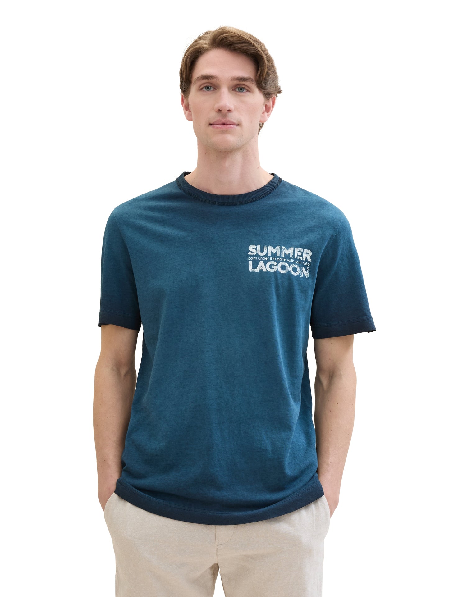 T-Shirt mit Textprint