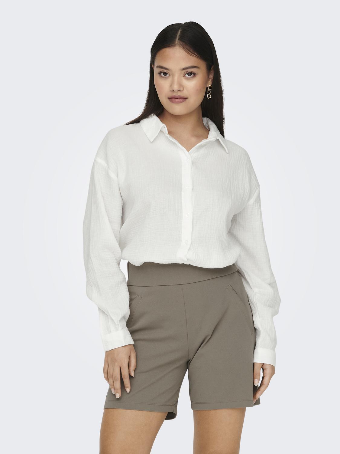 JDYTHEIS LIFE L/S LOOSE SHIRT WVN NOOS