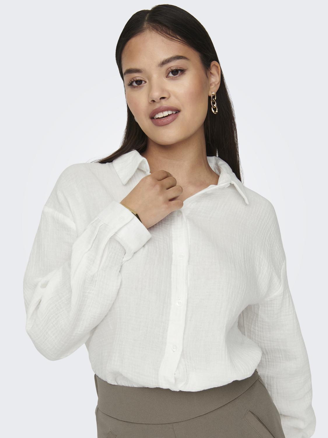 JDYTHEIS LIFE L/S LOOSE SHIRT WVN NOOS