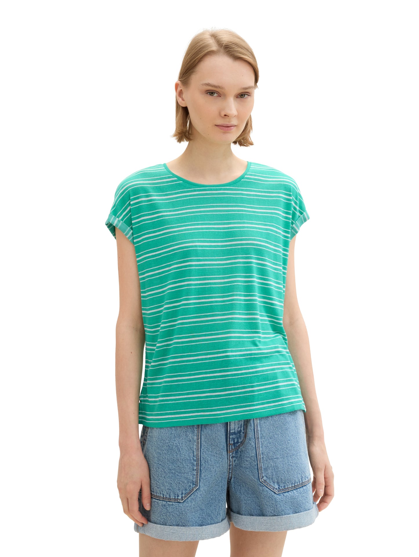 T-Shirt mit Streifenmuster
