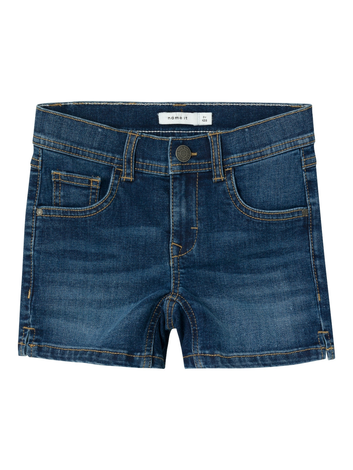NKFSALLI SLIM DNM SHORTS 9843-IC TB