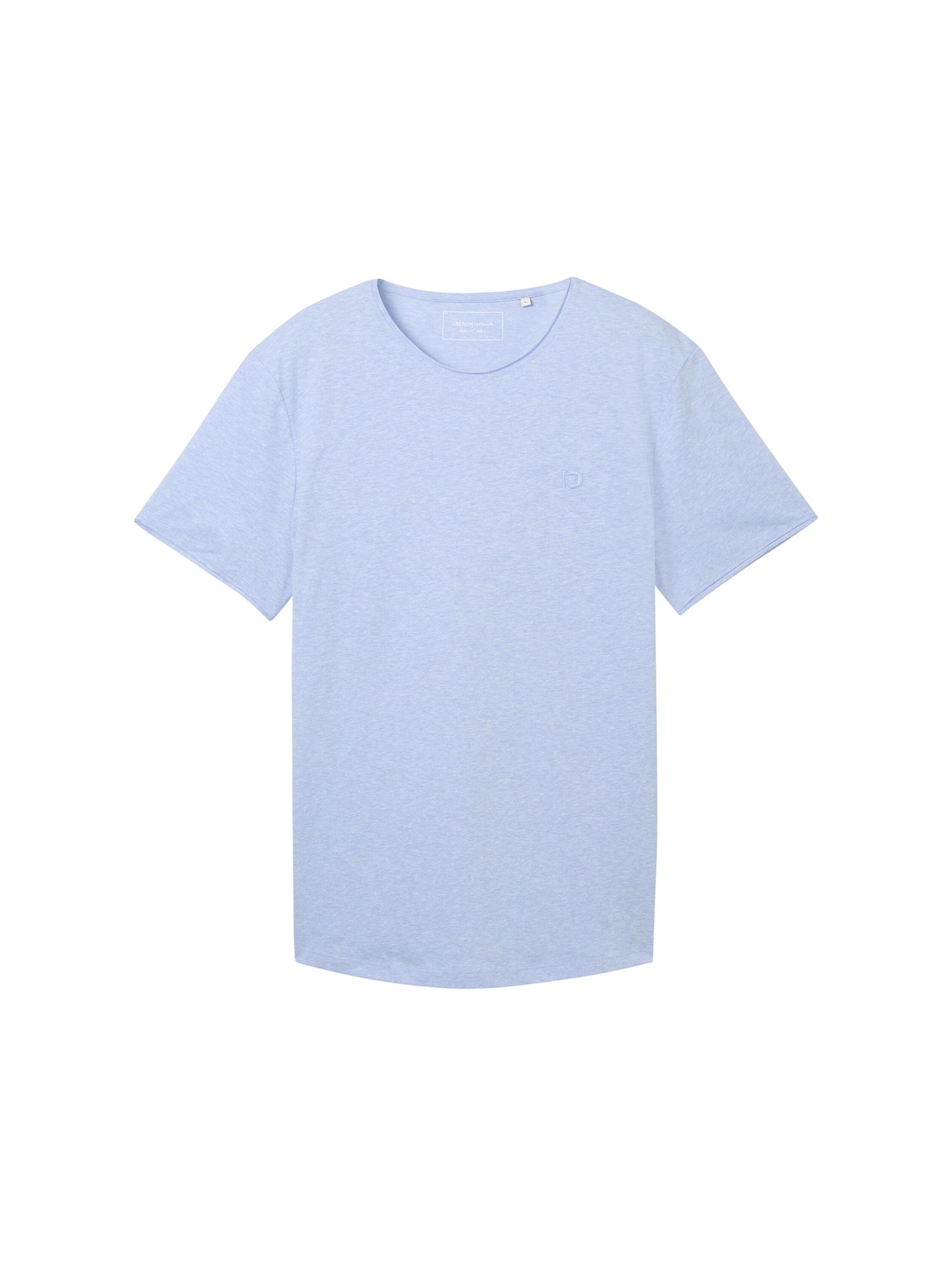 T-Shirt in Melange Optik