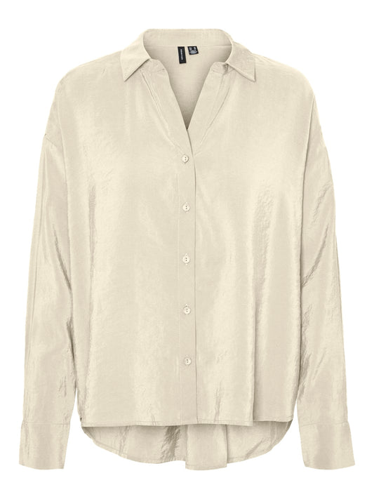 VMQUEENY LS OVERSIZE SHIRT WVN GA NOOS