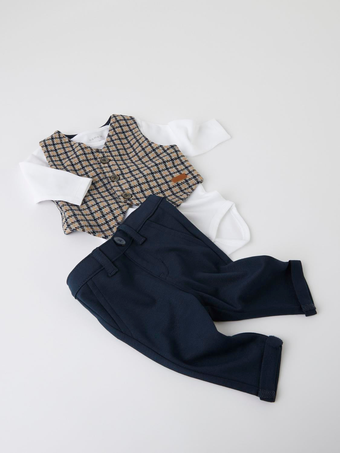NBMSILAS SLIM COMFORT PANT 1150-GS NOOS