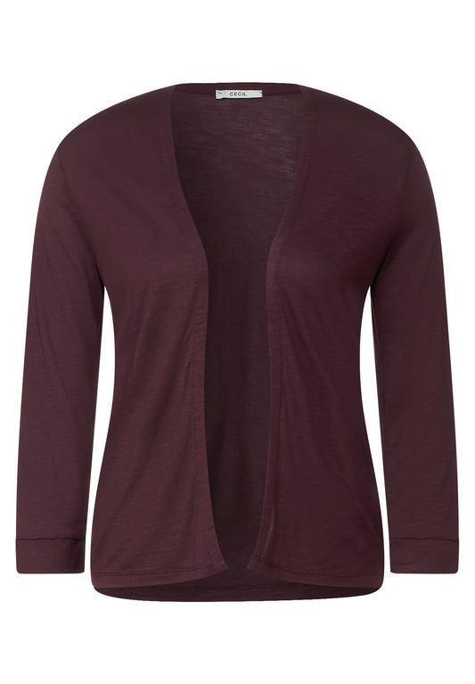 Offene Shirtjacke