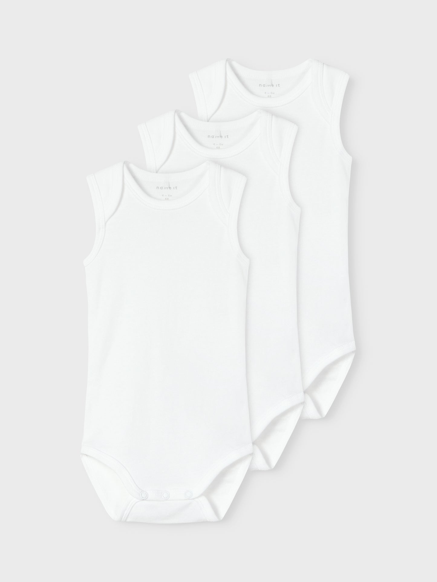 NBNBODY 3P TANK SOLID WHITE 3 NOOS