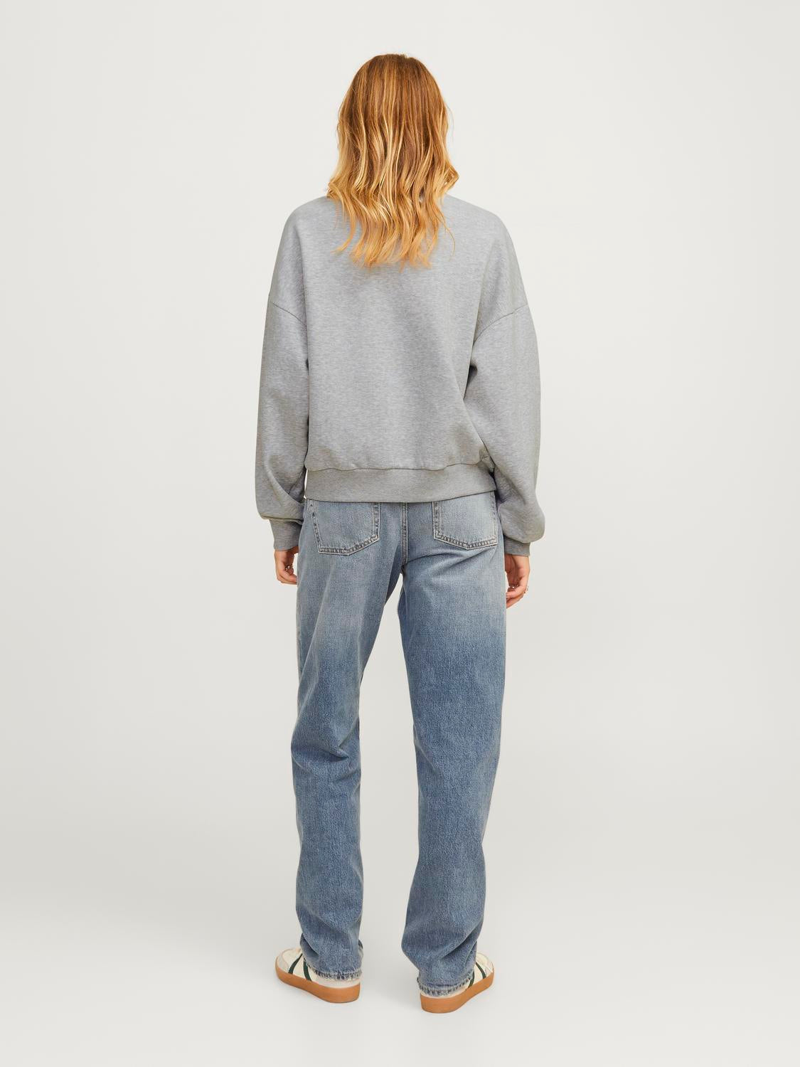 JXMERLE RLX SHORT LS CREW SWT LN