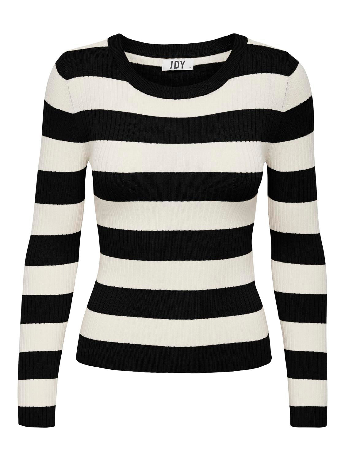 JDYPLUM L/S O-NECK PULLOVER KNT NOOS