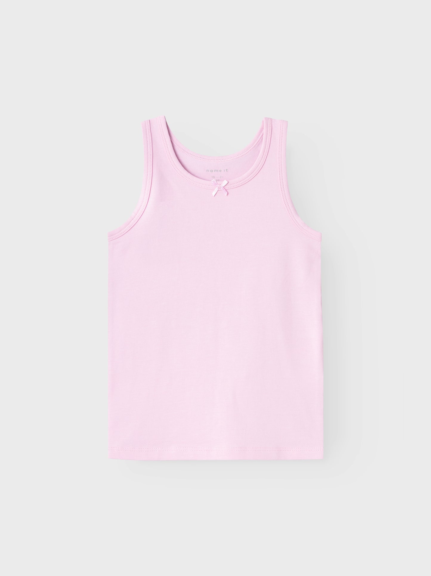 NMFTANK TOP 2P PINK HEARTS NOOS
