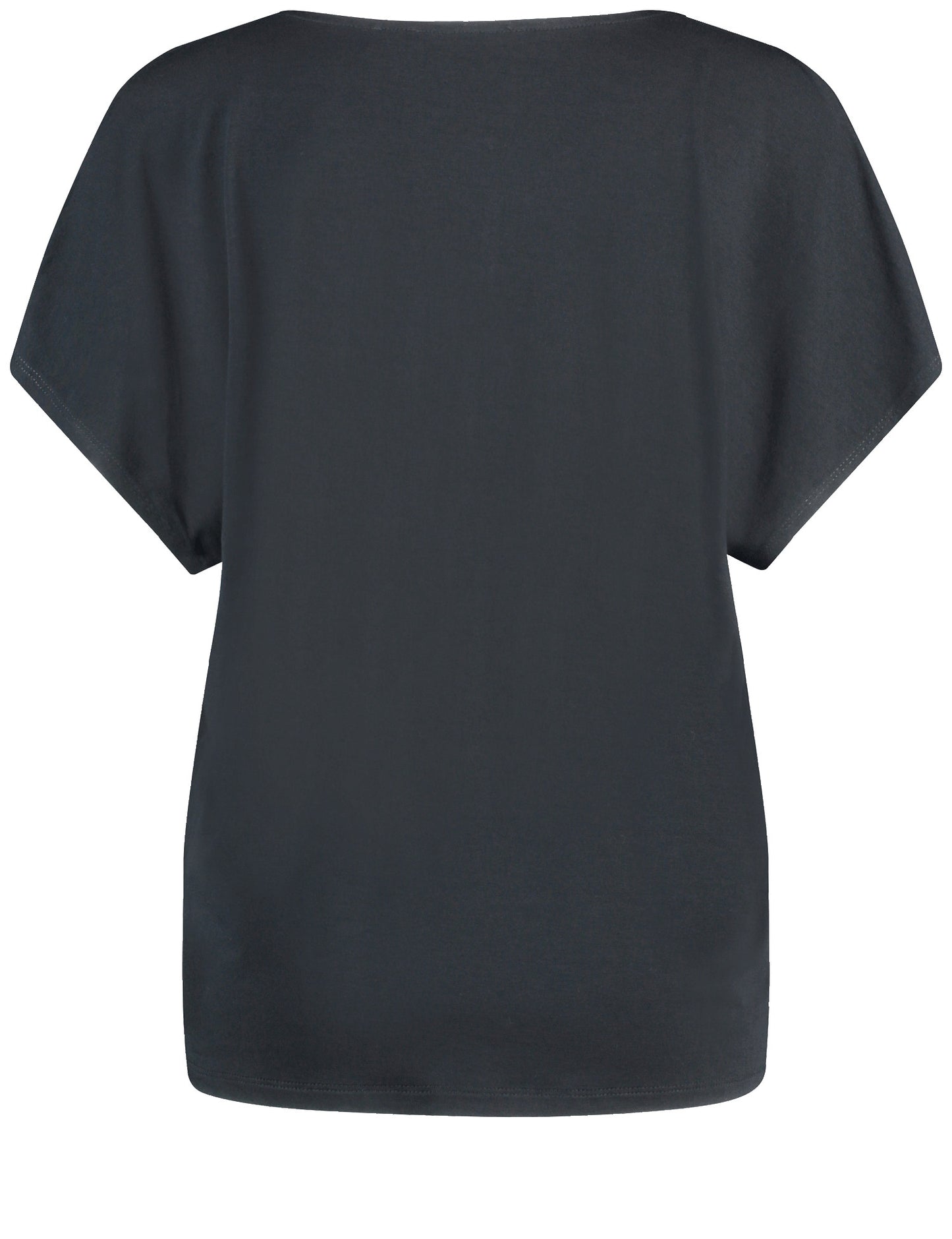 V-Shirt mit fließender Web-Front