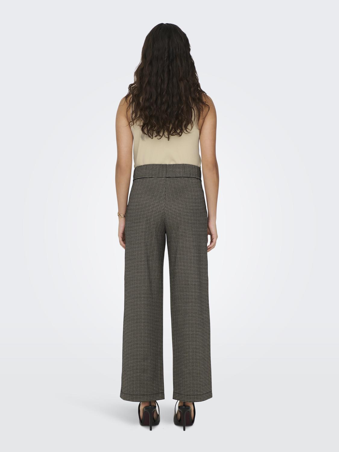 JDYGEGGO MIA LONG CHECK PANT JRS NOOS