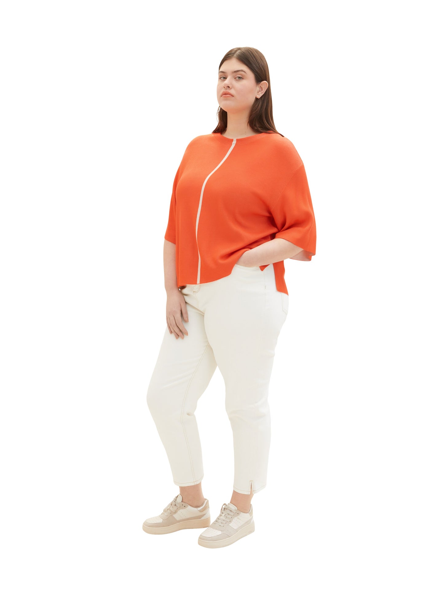 Plus Size - Pullover mit Halbarm