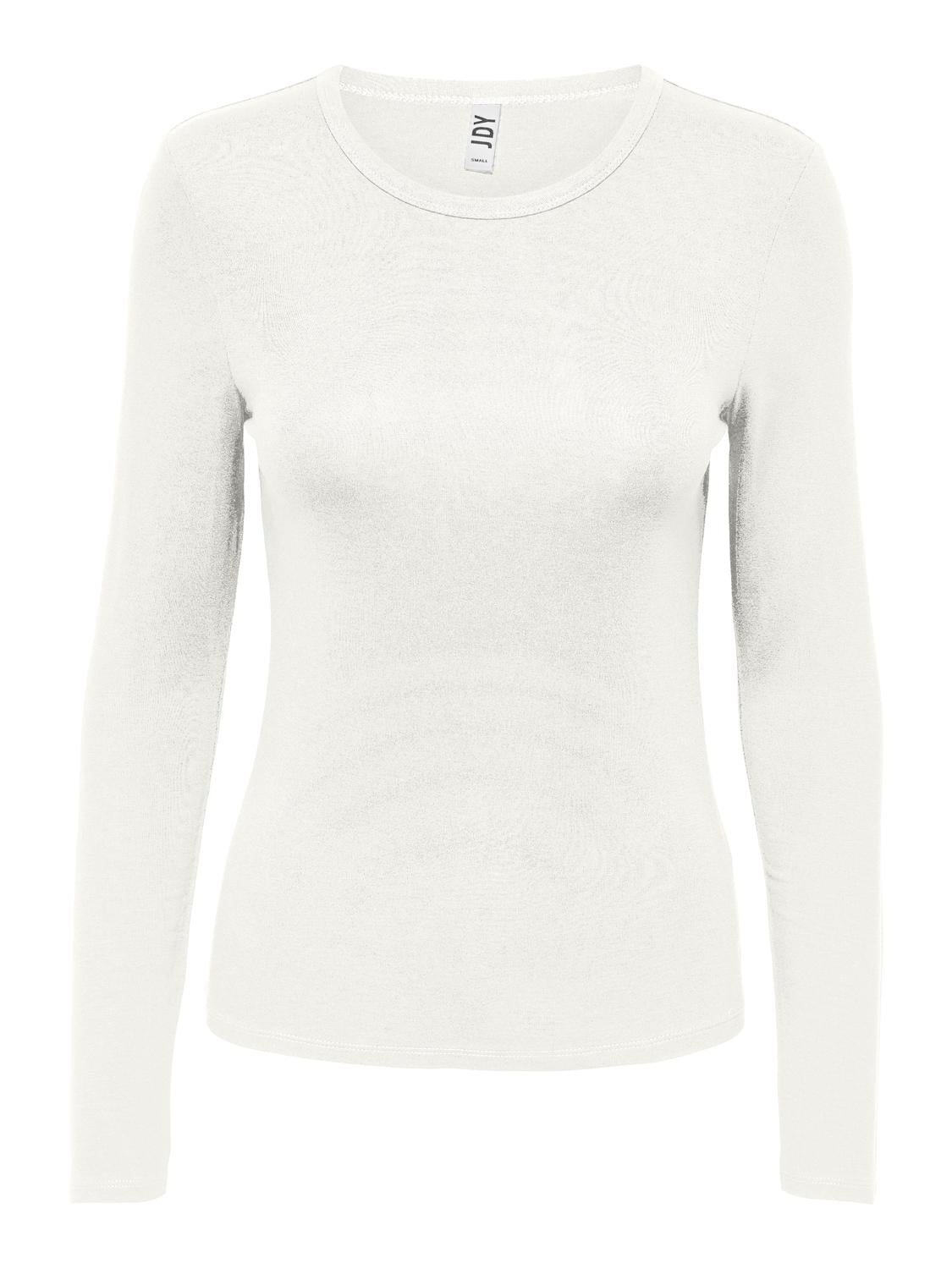 JDYMILA L/S O-NECK TOP JRS