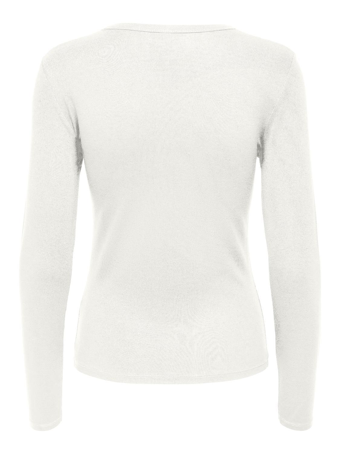 JDYMILA L/S O-NECK TOP JRS