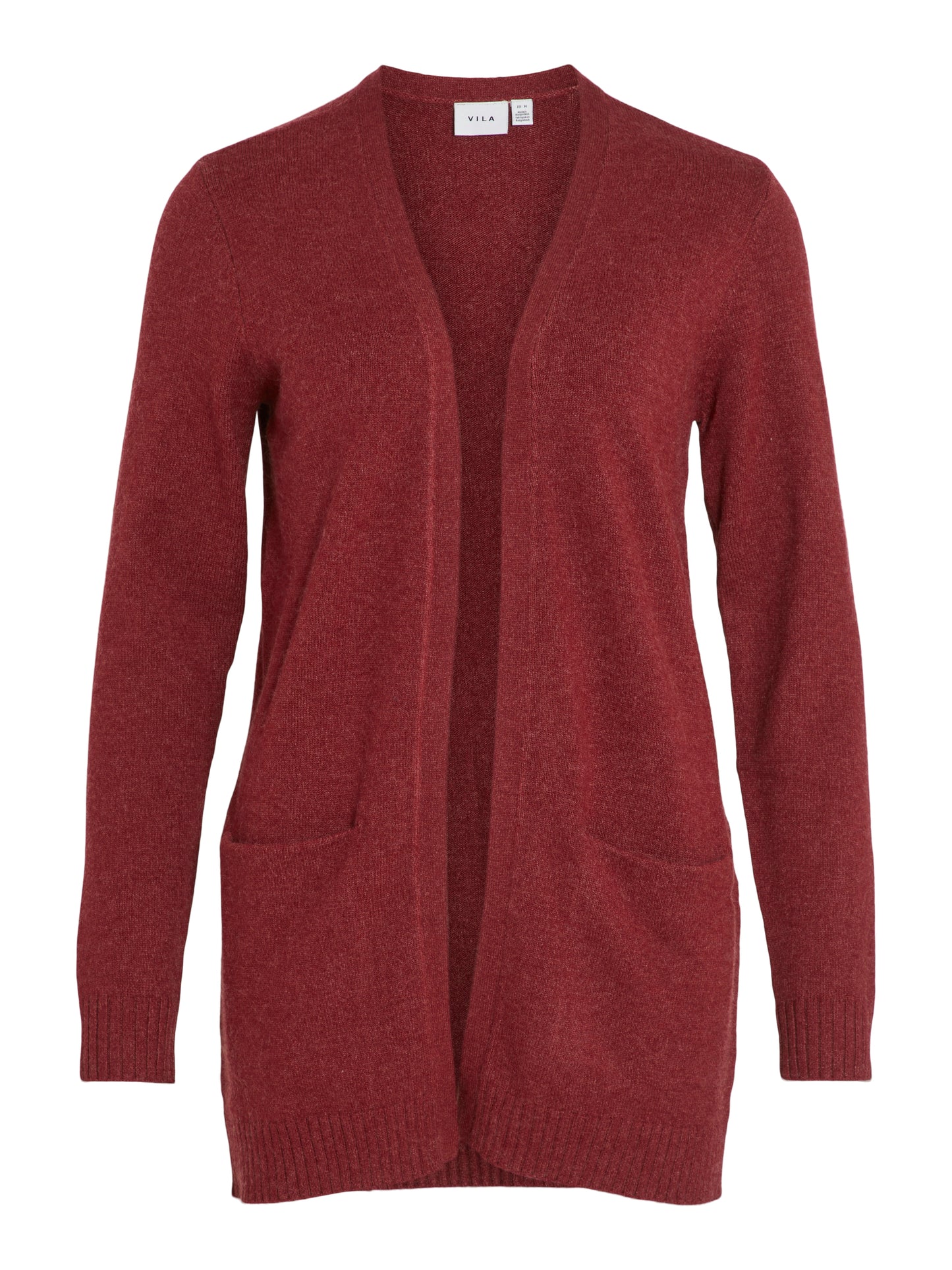 VIRIL OPEN L/S KNIT CARDIGAN - NOOS