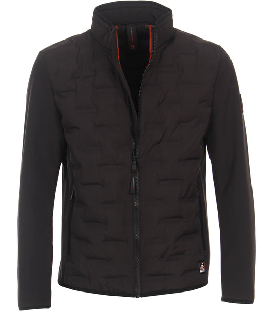 Materialmixjacke