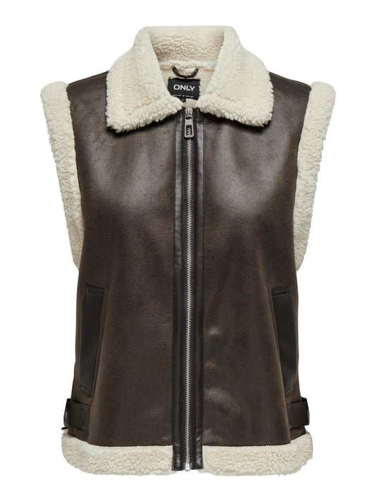 ONLBETTY BONDED WAISTCOAT CC OTW