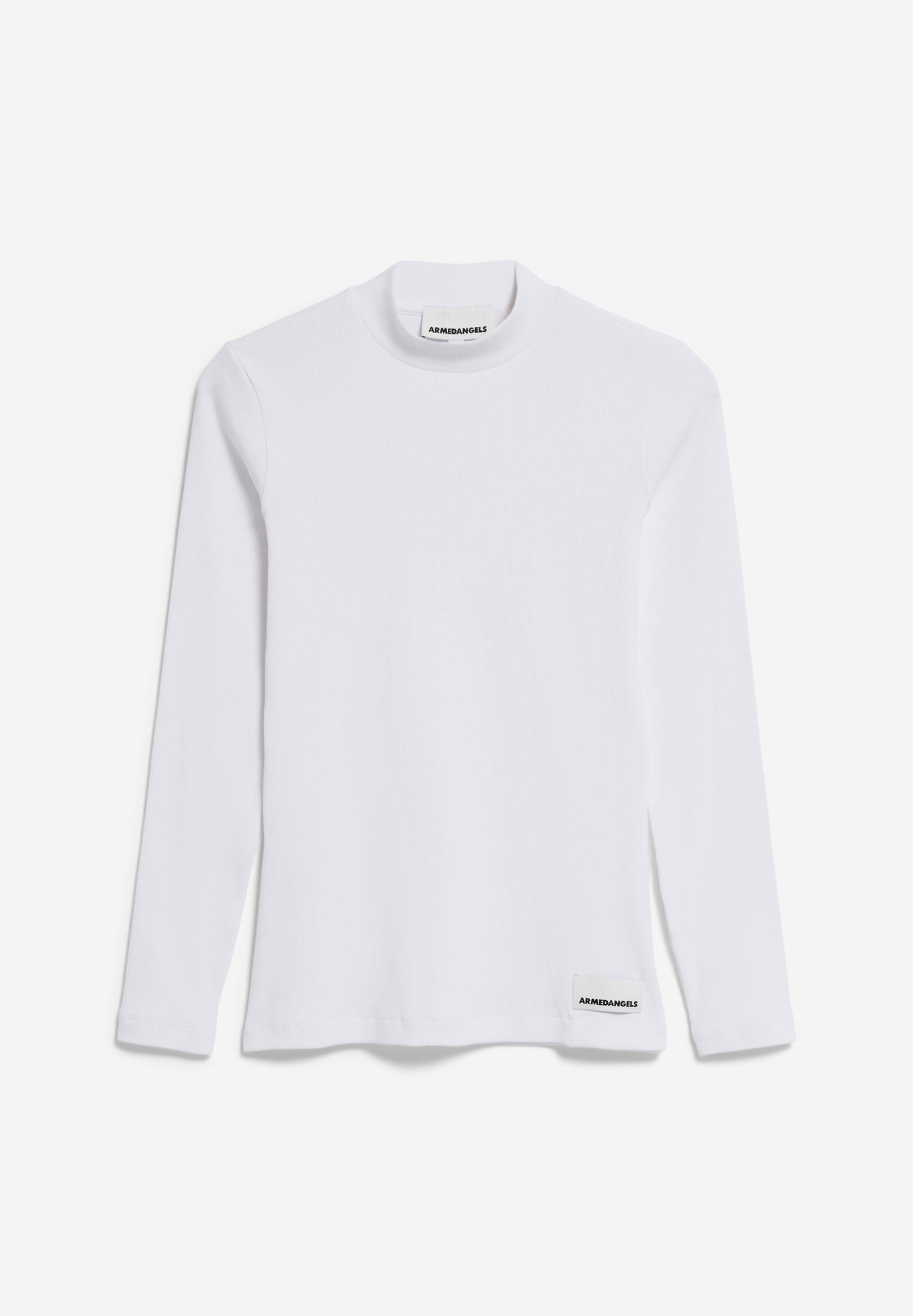 FATIMAARA Shirts Longsleeve Solid, white