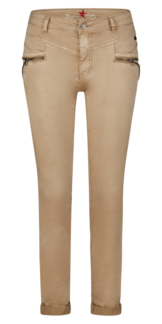 Florida-Z cropped stretch twill, farn