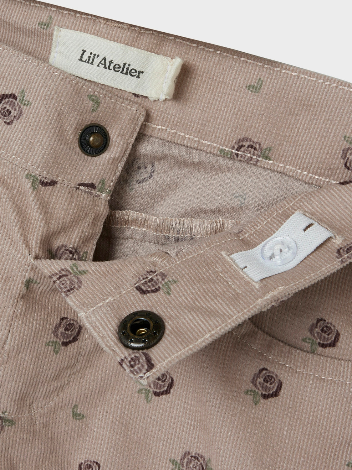 NMFBELLA SHAP NOLA CORD PANT 8260-MU LIL