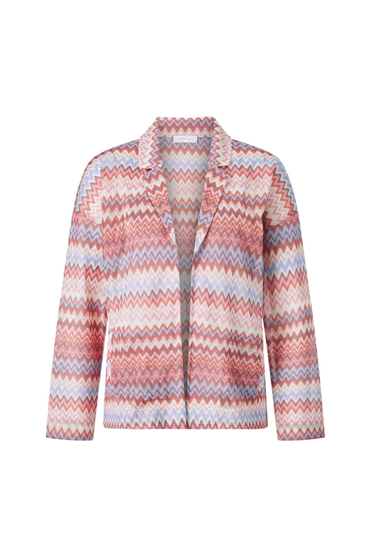 knit oversized blazer