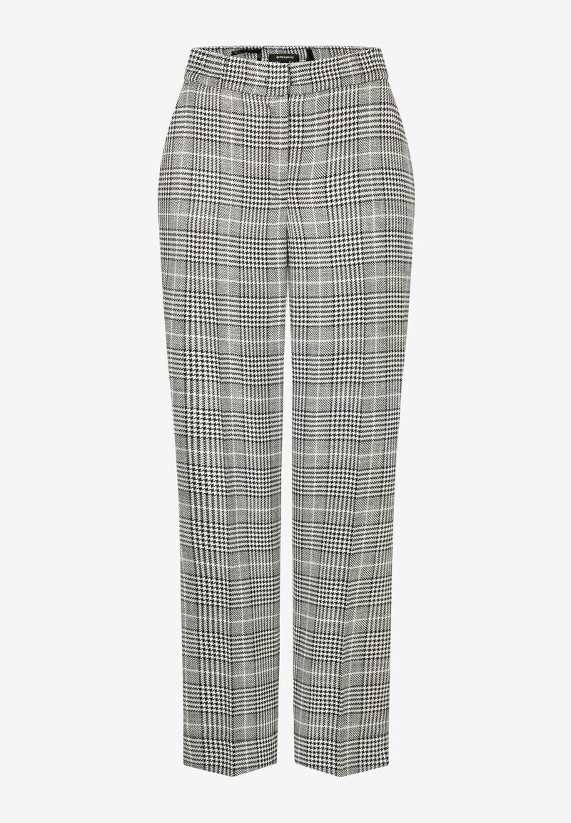 Glencheck Hose  schwarz/ecru  Herbst-Kollektion