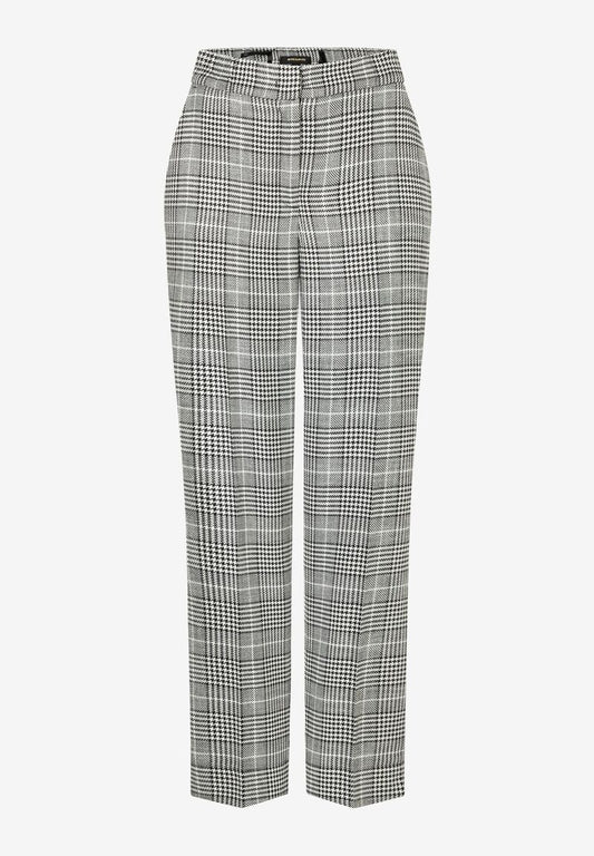 Glencheck Hose  schwarz/ecru  Herbst-Kollektion