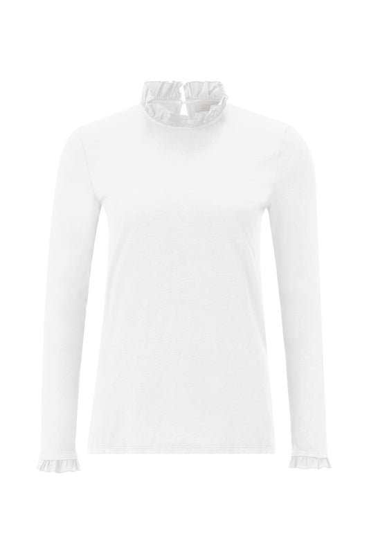 Organic Slub Frill Longsleeve