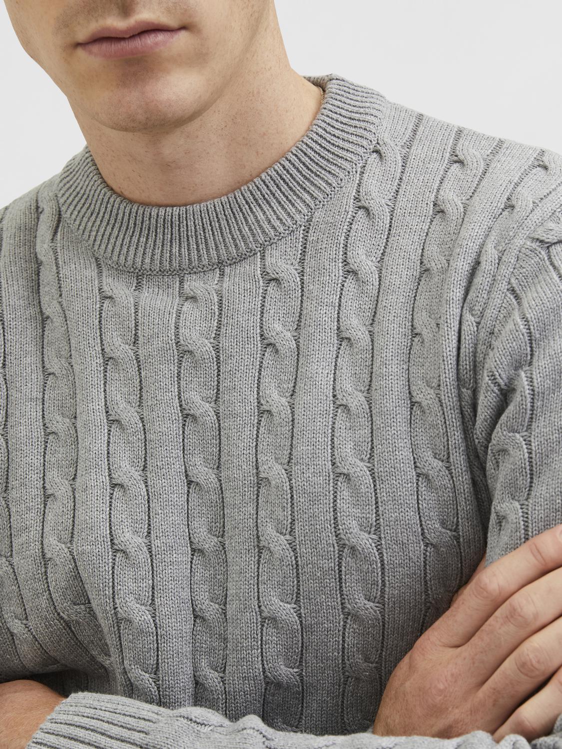 SLHRYAN STRUCTURE CREW NECK