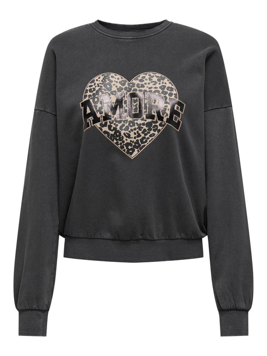 ONLLAUREN L/S LEO O-NECK CC SWT