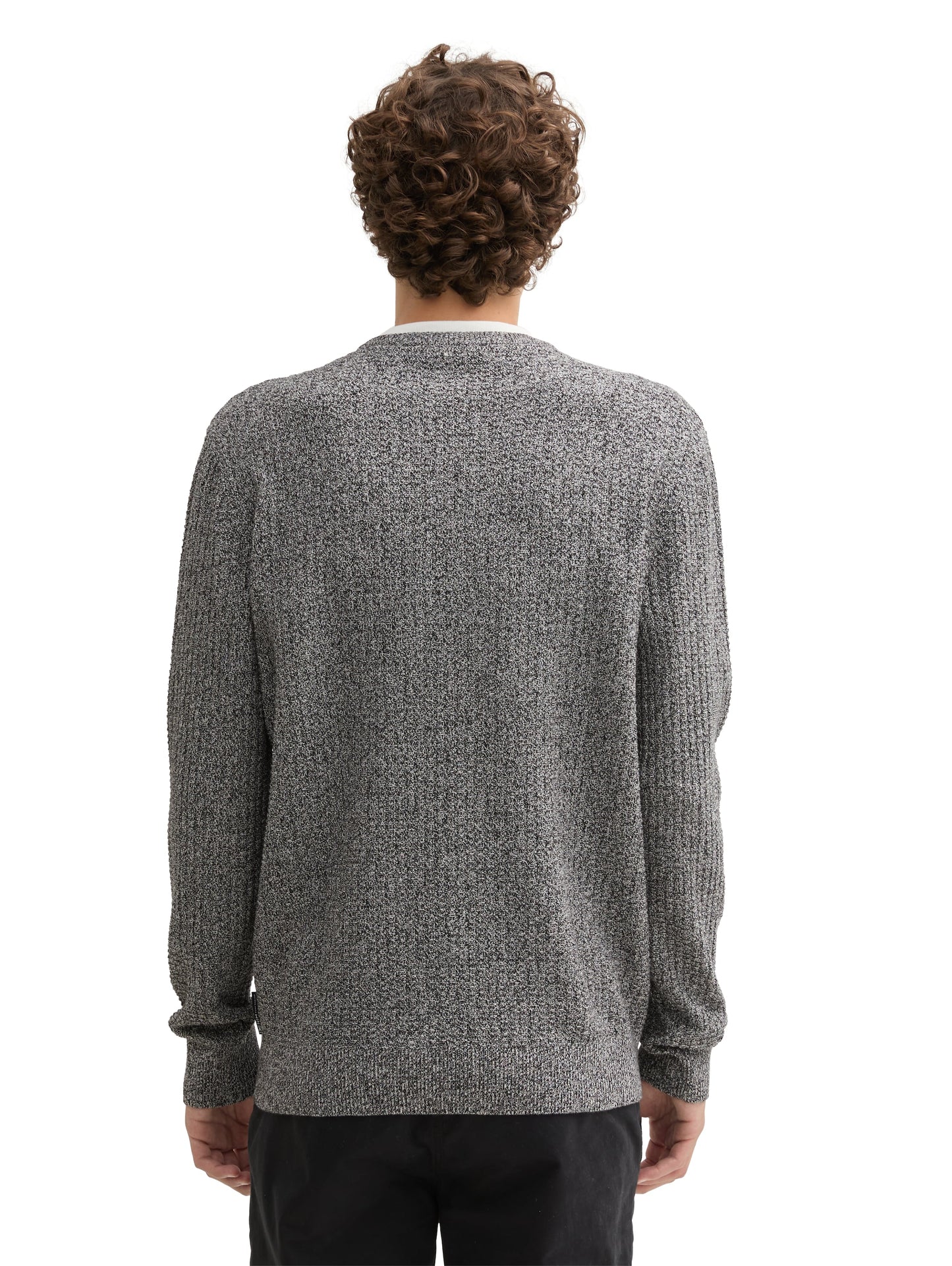 Strickpullover im 2-in-1-Look