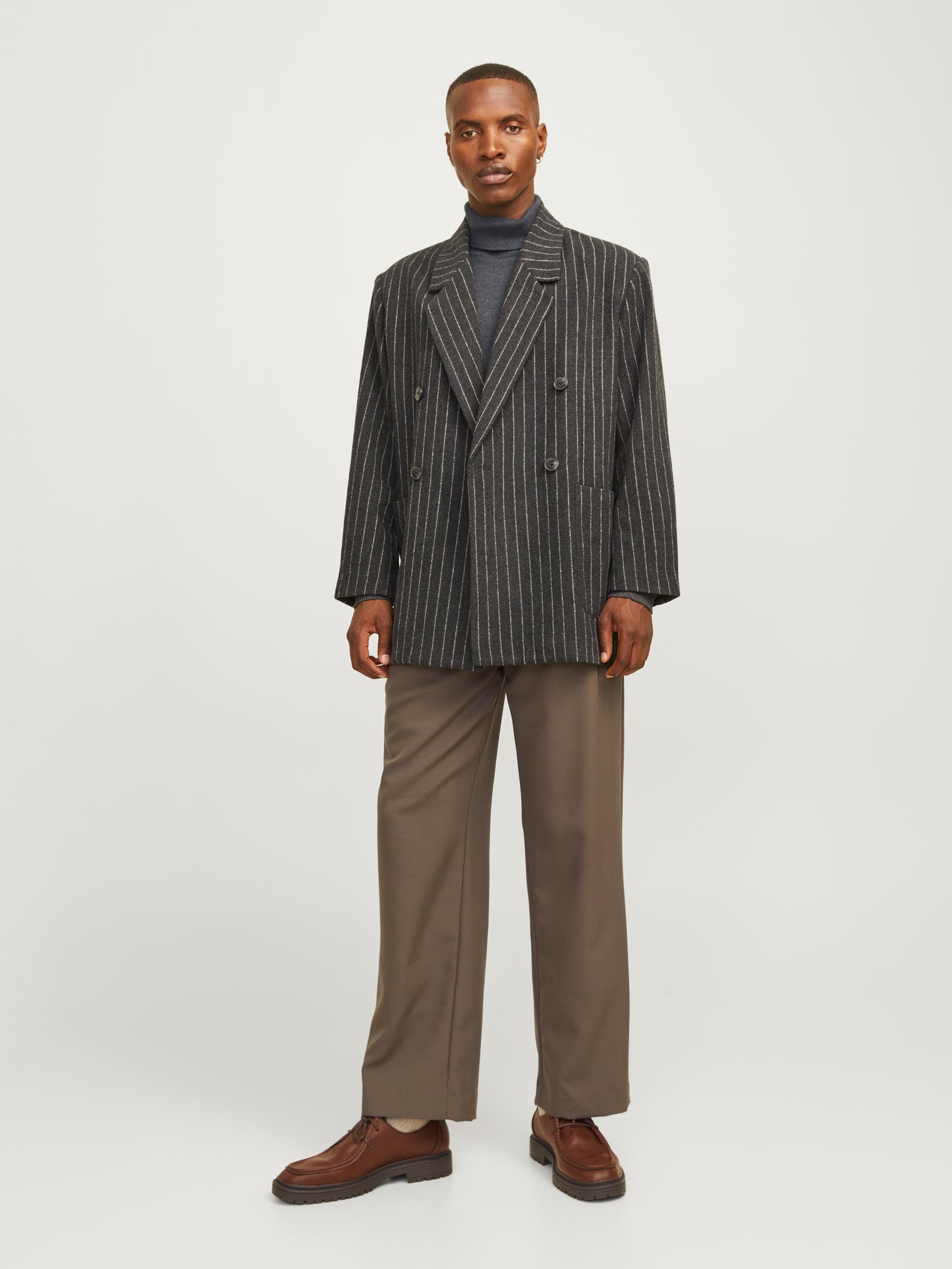 JJEBASIC KNIT ROLL NECK NOOS