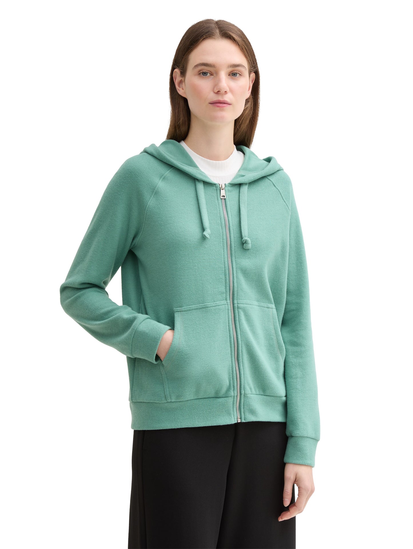 Basic Sweatjacke