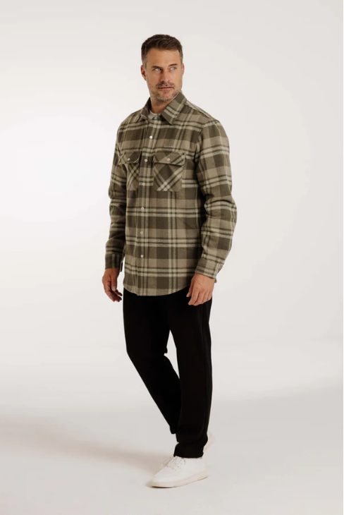 Flanellson Mandela, crocogreen-vetiver-sage