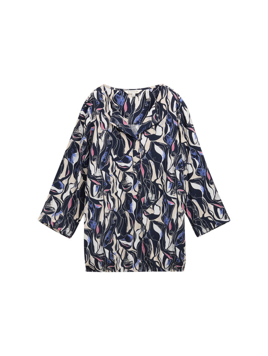 Basic Bluse mit Print