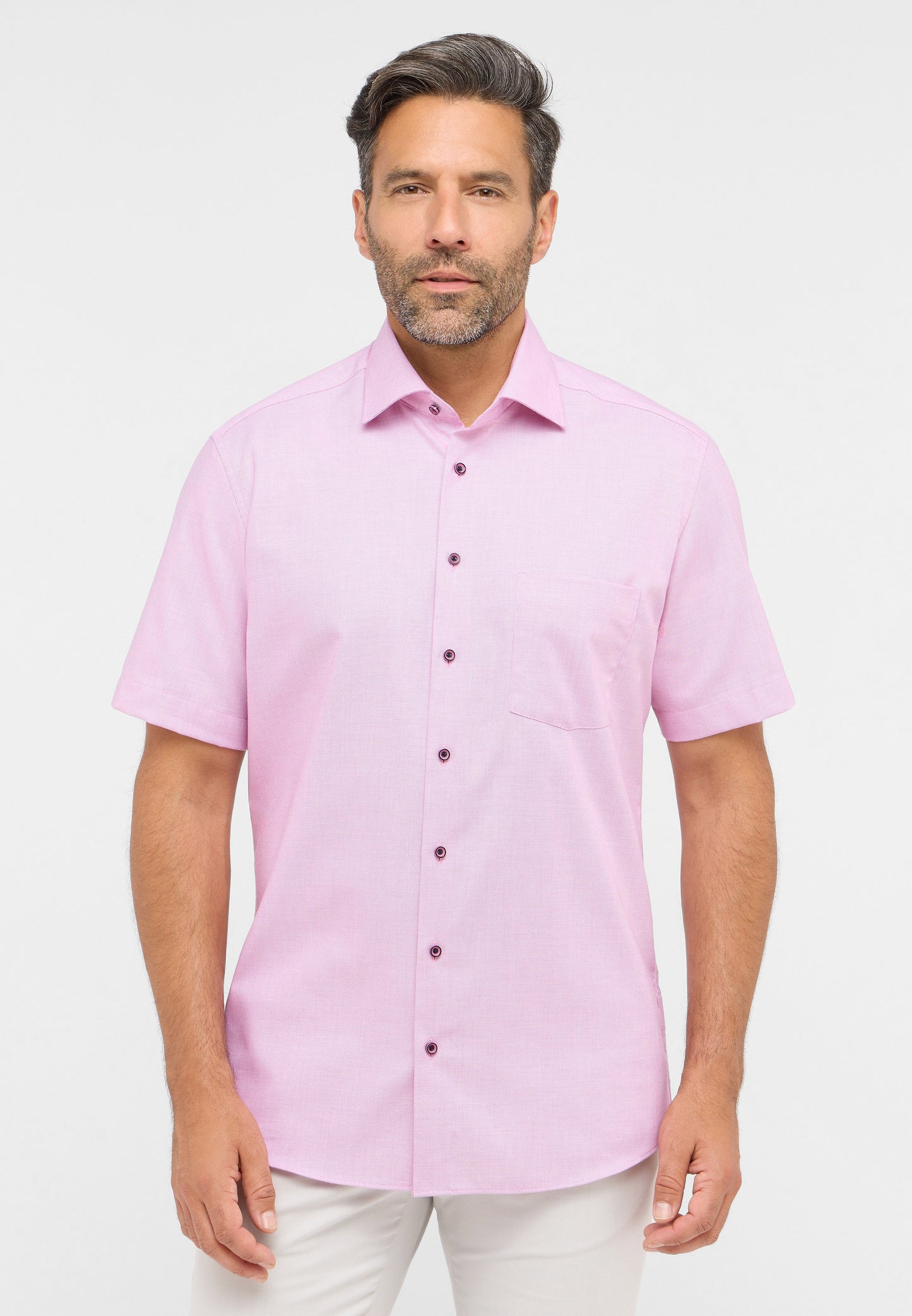 Hemd Twill Kurzarm