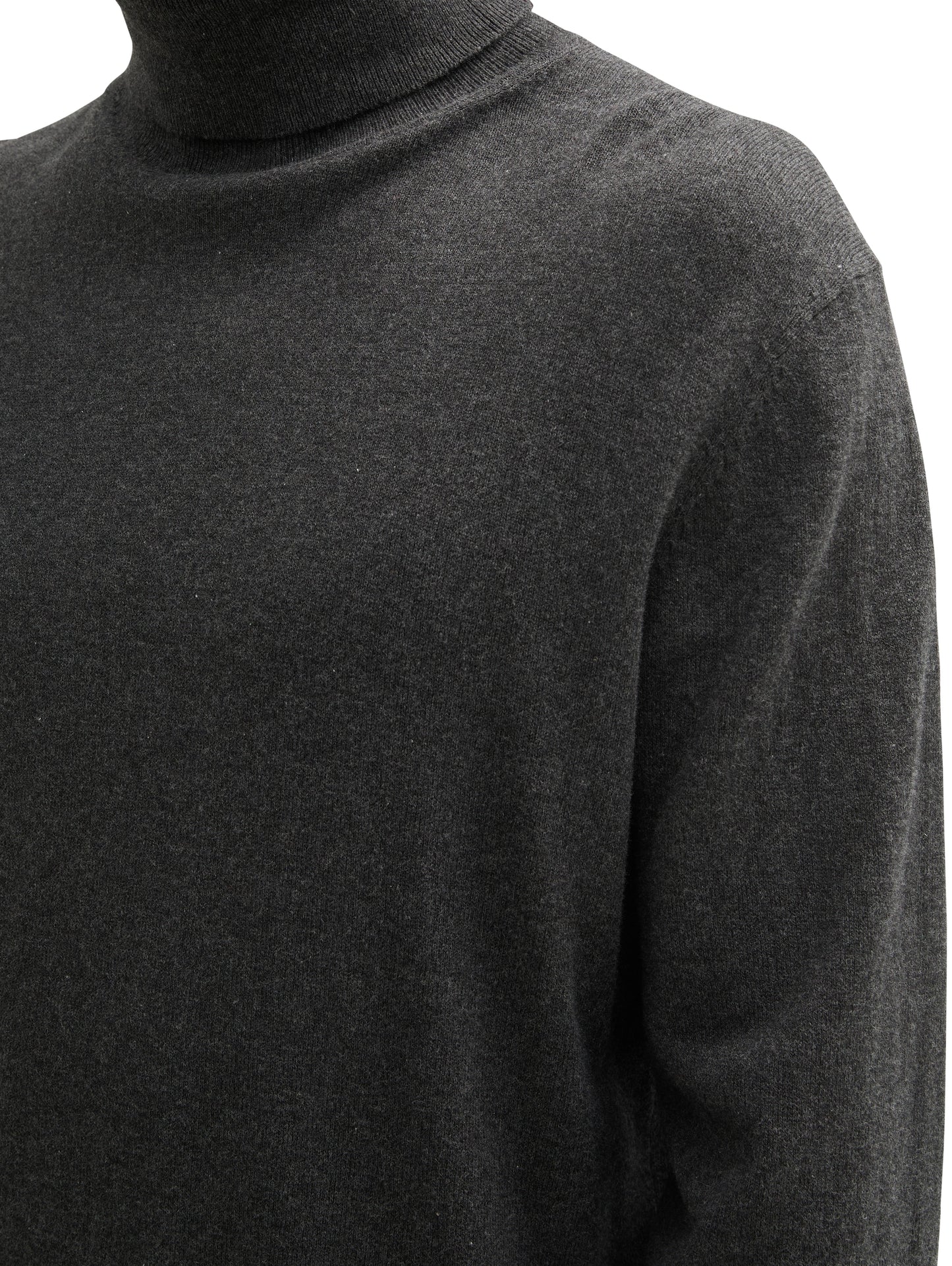 Rollkragenpullover mit Cashmere