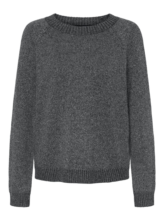 VMDOFFYSHINE LS O-NECK BLOUSE REP NOOS