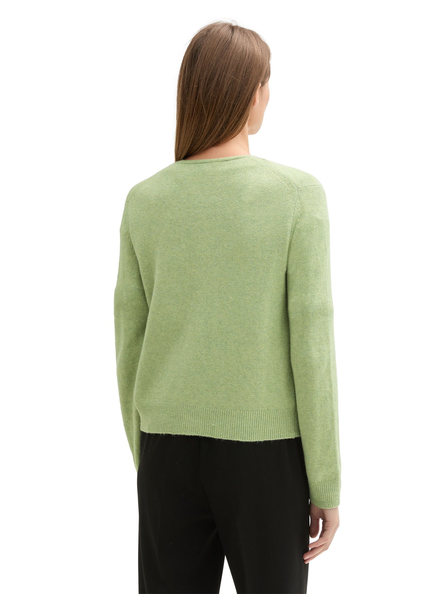 Strickjacke mit Wollanteil