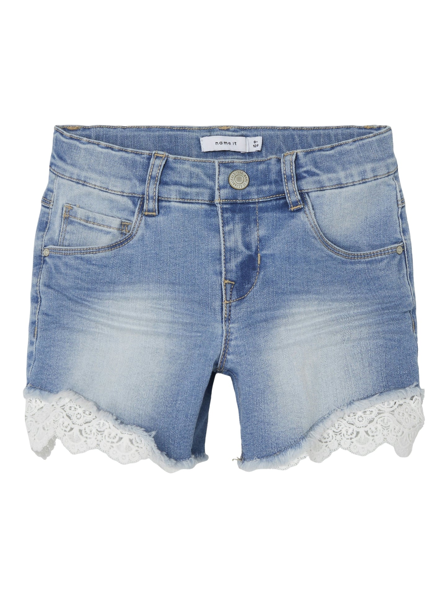 NKFSALLI SLIM DNM SHORTS 5372-HA NOOS