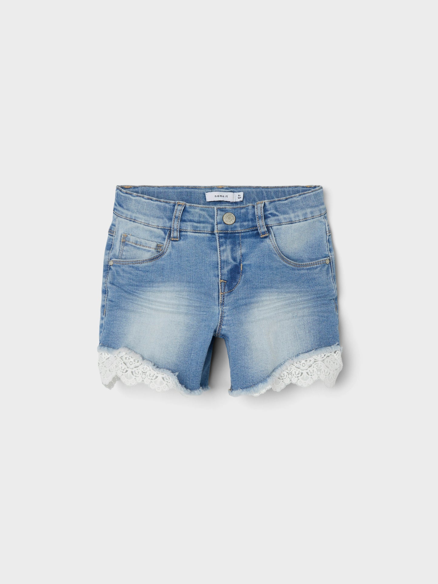 NKFSALLI SLIM DNM SHORTS 5372-HA NOOS
